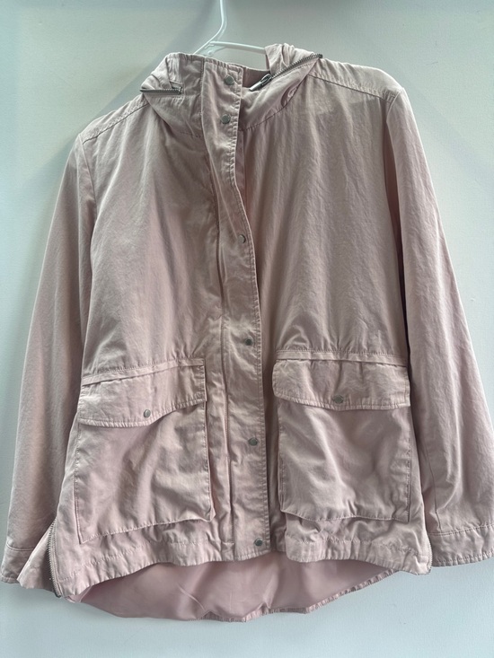 Forever 21 Jackets & Blazers - Forever 21 Pale Pink Hooded Utility Jacket
